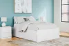 Ashley Furniture EB9630B13 Ashley Furniture EB9630B13 Onita - Full Platform Bed With 2 Side Storage - White