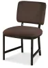 Pulaski Furniture P419240-KIT9 Pulaski Furniture P419240-KIT9 Modern Mosaic - Leg Dining Table With 6 Side Chairs, Sideboard And China Cabinet - Brown
