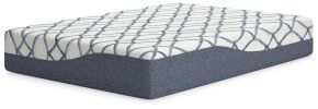 Sierra Sleep® by Ashley M42621 12 Inch Chime Elite 2.0 - Full Mattress - White / Blue