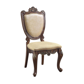 ACME DN01363 Devayne - Side Chair (Set of 2) - Dark Walnut Finish