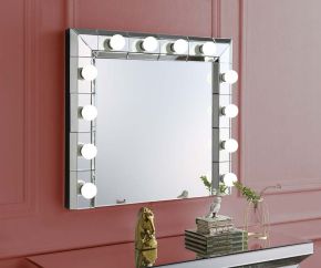 ACME AC00765 Dominic - 28" Accent Mirror - Mirrored