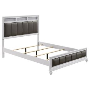CoasterEveryday 205891Q Barzini - Wood Queen Panel Bed - White