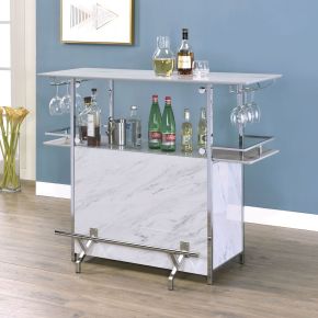 Furniture of America FOA-BT8343 Rianna - Bar Table - White