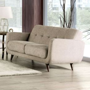 Furniture of America SM6043-LV Siegen - Loveseat - Beige