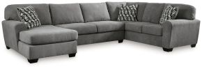 Benchcraft® 32402S1 Benchcraft® 32402S1 Birkdale Court - 3-Piece Sectional With Laf Corner Chaise - Gray