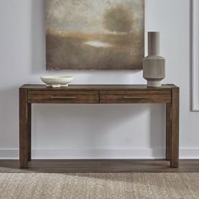 Liberty Furniture 449-OT6030 Broadmore - Console Table - Cobblestone Brown