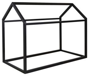 Ashley Furniture B082-161 Flannibrook - Black - Twin House Bed Frame