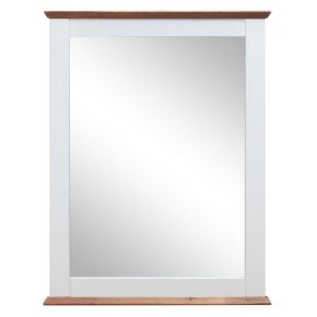 ACME 30834 Farah - Mirror - White & Oak