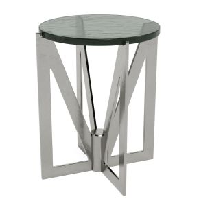 Riverside Furniture 51408-51410 Riverside Furniture 51408-51410 Jano - Round Side Table - Gray
