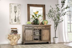 Furniture of America CM3577SV Patience - Server - Rustic Natural Tone