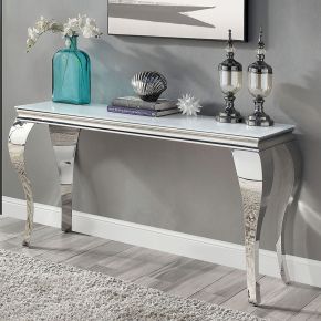 Furniture of America CM4903WH-S-TABLE Wetzikon - Sofa Table - White