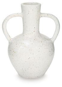Ashley Furniture A2000832 Ashley Furniture A2000832 Dallinworth - Vase - 15.75" - White / Black