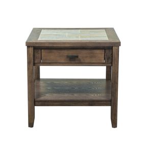 Liberty Furniture 147-OT1020 Mesa Valley - End Table - Dark Brown