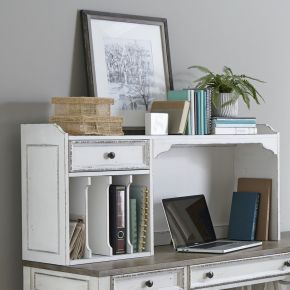 Liberty Furniture 244-HO140 Magnolia Manor - Hutch - White