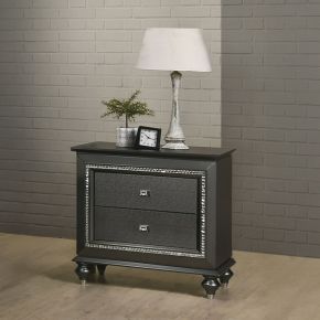 ACME 27283 ACME 27283 Kaitlyn - Nightstand - Metallic Gray