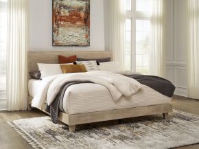 Ashley® B872/58/56 Michelia - Bisque - King Panel Bed