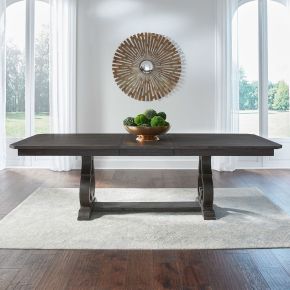 Liberty Furniture 207-CD-TRS Grant Park - Trestle Table - Brown