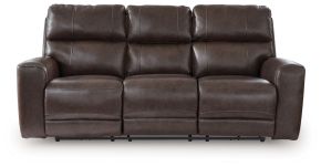 Signature Design by Ashley® PCU6450615 Crossplex - Power Reclining Sofa With Adjustable Headrest - Smoke