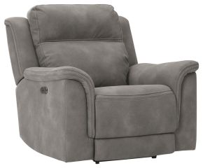 Ashley Furniture 5930113 Next-gen - Slate - Power Recliner With Adj Headrest
