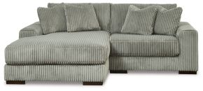 Signature Design by Ashley® 21105/16/65 Lindyn - Left Arm Facing Corner Chaise 2 Pc Sectional - Fog