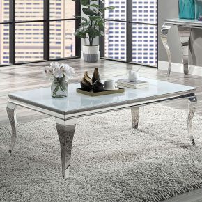 Furniture of America CM4903WH-C-TABLE Wetzikon - Coffee Table - White