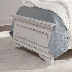 Liberty Furniture 244-BR12 Magnolia Manor - Twin Panel Footboard - White