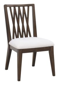 Pulaski Furniture P393260 Asher Park - Wood Back Side Chair (Set of 2) - Piano Brown