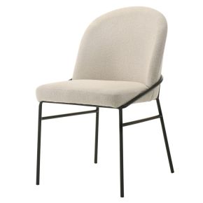 ACME DN04676 Lark - Side Chair (Set of 2) - White / Black