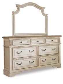 Ashley Furniture B743B1 Ashley Furniture B743B1 Realyn - Dresser, Mirror - 7-drawer - Two-tone