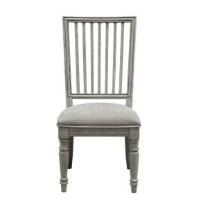 Pulaski Furniture P091260 Madison Ridge - Farmhouse Side Chair (Set of 2) - Buff Gray