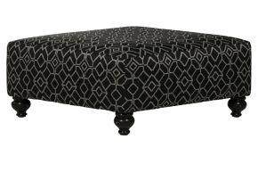 Jackson 324512-2919/08 Cumberland - Cocktail Ottoman - Onyx
