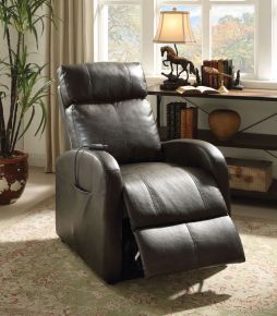 ACME 59405 Ricardo - Power Motion Recliner With Lift - Brown Synthetic Leather