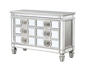 ACME 66159 Varian - 34" Server - Mirrored & Antique Platinum