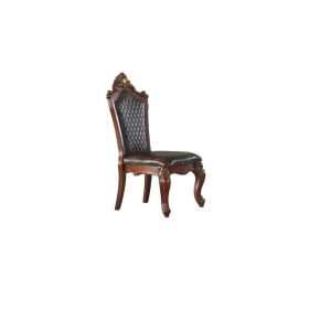 ACME 68222 ACME 68222 Picardy - Side Chair (Set of 2) - Synthetic Leather & Honey Oak