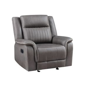 New Classic U2506-13-GRY Enzo - Glider Recliner - Gray