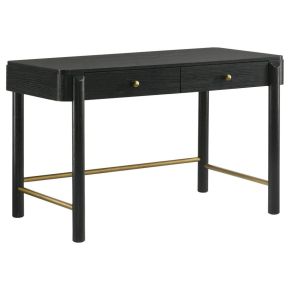 Coaster Fine Furniture 224337 Arini - 2-Drawer Vanity Desk Makeup Table - Black