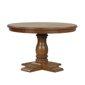 New Classic D5398-11 Sunset - 48" Round Dining Table - Brown