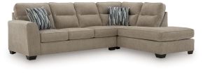 Benchcraft® 31304S2 Benchcraft® 31304S2 Olten - 2-Piece Sectional With RAF Corner Chaise - Mocha