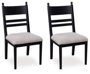 Signature Design by Ashley® PCD824-07 Greddinton - Dining Upholstered Side Chair (Set of 2) - Black