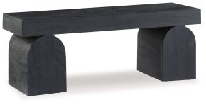 Signature Design by Ashley® A3000683 Holgrove - Black - Accent Bench