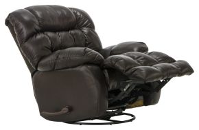 Catnapper 42135-1284/29-3084/29 Pendleton - Chaise Swivel Glider Recliner - Chocolate