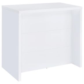 Coaster Fine Furniture 182786 Topanga - Engineered Wood Freestanding Home Bar - White