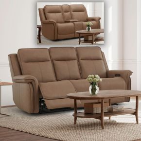 Liberty Furniture 7030TO-UPH-SOLO Cora - Sofa & Loveseat - Aline Toast
