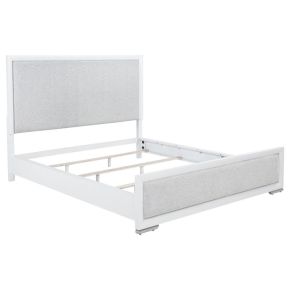 Coaster Fine Furniture 225071KWB3 Gracemont - California King Side Rails & Slats, Box 3 of 3 - Gray And White