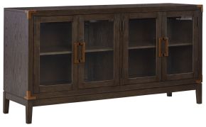 Ashley Furniture D984-60 Burkhaus - Dining Room Server - Dark Brown