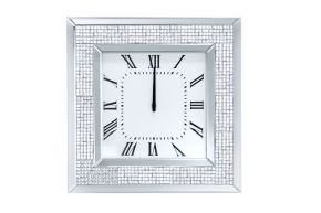 ACME 97396 Iama - Wall Clock - Mirrored & Faux Rhinestones