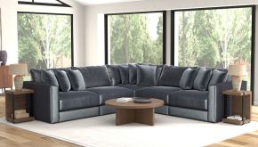 Jackson 2245/36/31/59/37/5-23 Jackson 2245/36/31/59/37/5-23 Remington - 5 Piece Modular Sectional - Slate