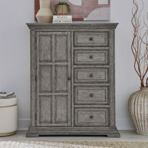 Liberty Furniture 361G-BR42 Big Valley - Door Chest - Gray