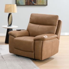 ACME LV05872 Chavis - Power Motion Recliner With USB & Power Headrest - Brown