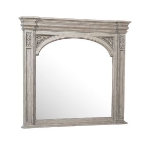 Pulaski Furniture P167110 Kingsbury - Beveled Dresser Mirror - French Gray